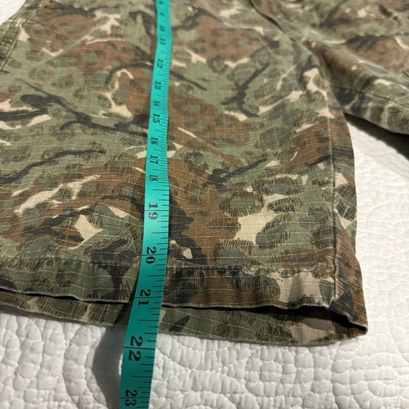 Stussy Green and Brown Cargo Shorts - Picture 8 of 11